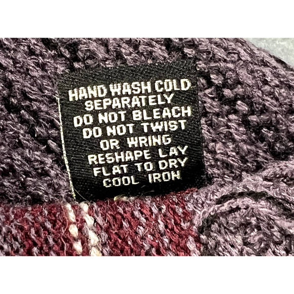 BCBG MAXAZARIA Acrylic womans long sleeve open shrug multicolored size medium - Picture 5 of 8